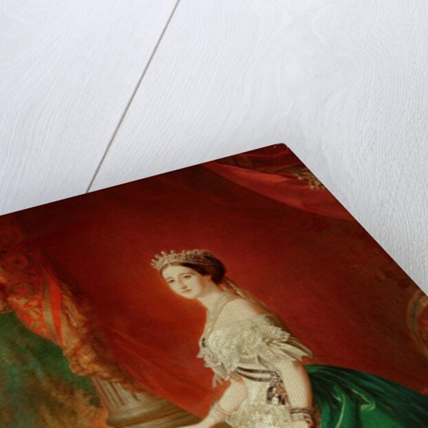 Empress Eugenie of France wife of Napoleon Bonaparte III by Franz Xaver Winterhalter