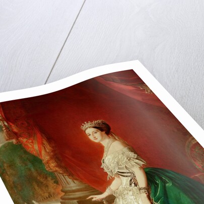 Empress Eugenie of France wife of Napoleon Bonaparte III by Franz Xaver Winterhalter