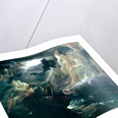 Ossian Conjuring up the Spirits on the Banks of the River Lora with the Sound of his Harp, 1801 by Francois Pascal Simon Baron Gerard