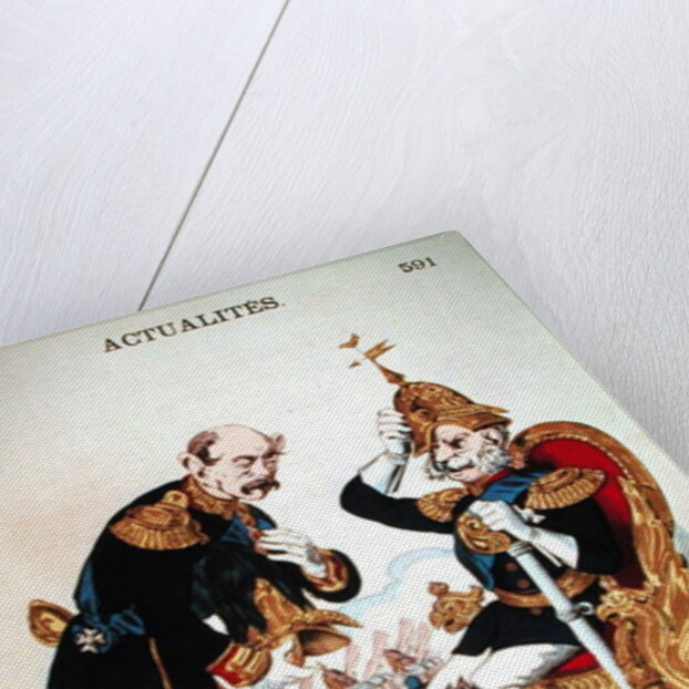 Ah good, Bismarck! What victory have you come to tell me about ?... by French School