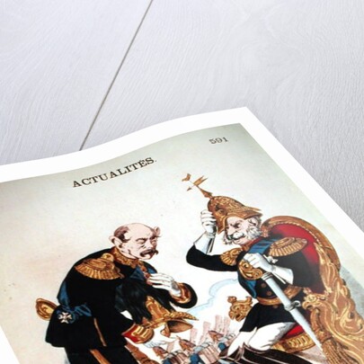 Ah good, Bismarck! What victory have you come to tell me about ?... by French School