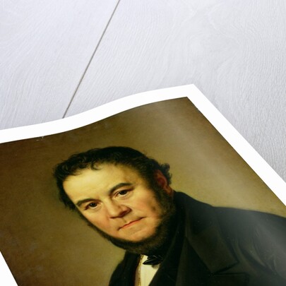 Marie Henri Beyle, known as Stendhal, 1840 by Johan Olaf Sodermark