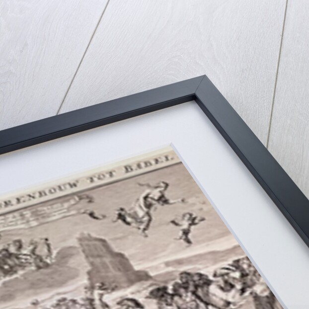 The disastrous experiment with paper money by John Law by Flemish School