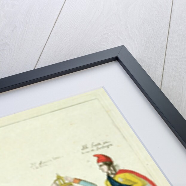 Satirical cartoon depicting the key protagonists in a dance at the Congress of Vienna in 1815 by French School