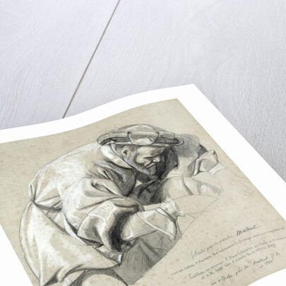Study of Ambroise Pare the 'Father of Modern Surgery' by Louis Nicolas Matout