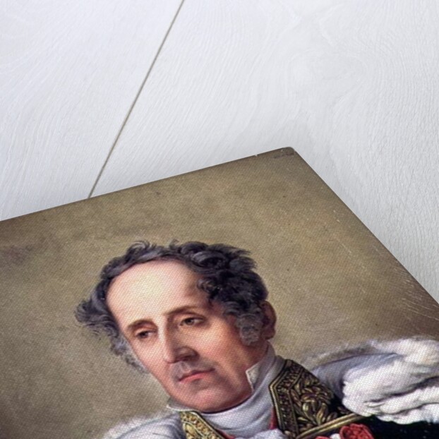 Portrait of Francois Rene Vicomte de Chateaubriand, 1828 by Pierre Louis Delaval or De Laval