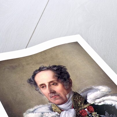 Portrait of Francois Rene Vicomte de Chateaubriand, 1828 by Pierre Louis Delaval or De Laval