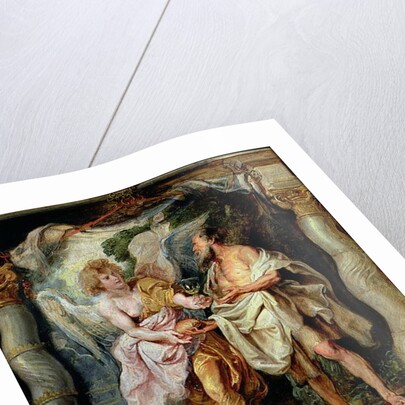 The Prophet Elijah and the Angel in the Wilderness, c.1626-28 by Peter Paul Rubens