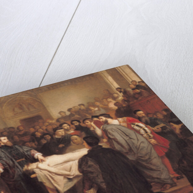 Andreas Vesalius at Padua, 18th century by Edouard Jean Conrad Hamman