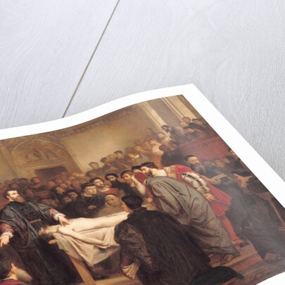 Andreas Vesalius at Padua, 18th century by Edouard Jean Conrad Hamman