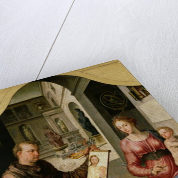 St. Luke Painting the Virgin, c.1545 by Maerten van Heemskerck
