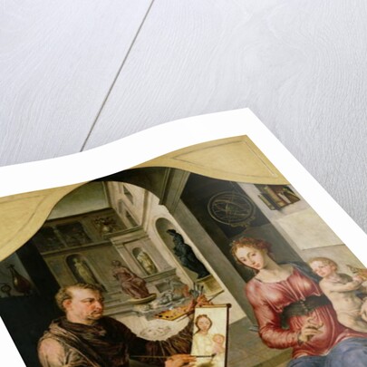 St. Luke Painting the Virgin, c.1545 by Maerten van Heemskerck