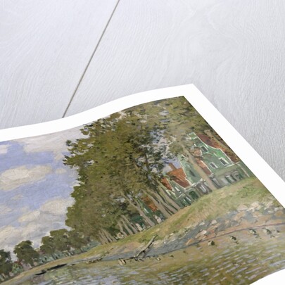 Zaandam 1871 by Claude Monet