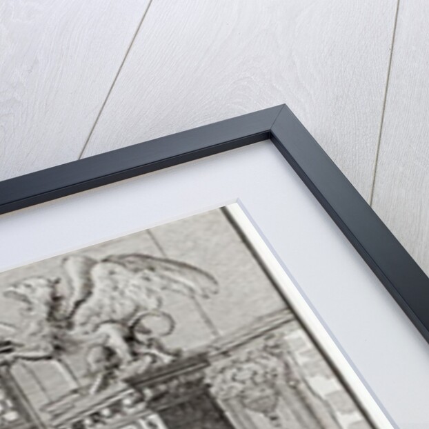 Interior of a printing works in Nuremberg, 17th century by School German