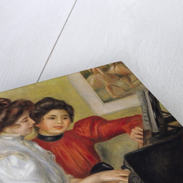 Yvonne and Christine Lerolle at the piano, 1897 by Pierre Auguste Renoir