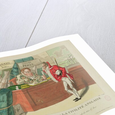 The Gascon in London, or English Civility, 1806 by French School