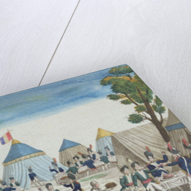 Party given to the Russian Grenadiers by the Grenadiers of the Grande Armée, 30 June 1807 by French School