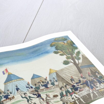 Party given to the Russian Grenadiers by the Grenadiers of the Grande Armée, 30 June 1807 by French School