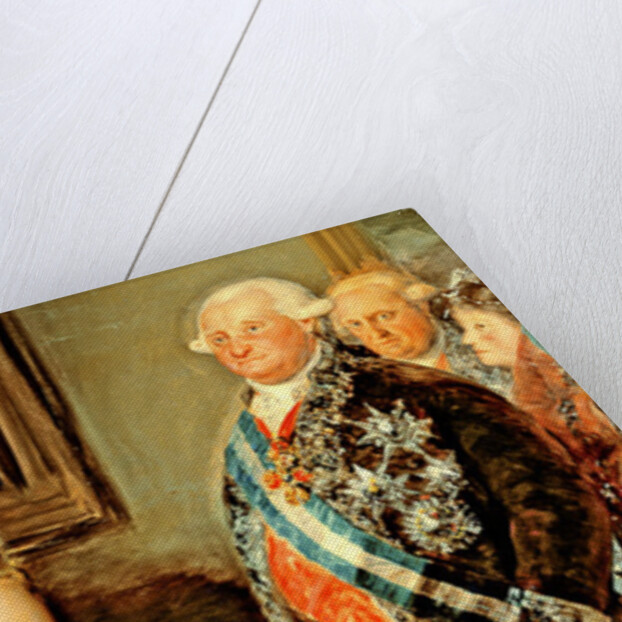 The King and Queen of Spain, Charles IV and Maria Luisa, with their family, 1800 by Francisco Jose de Goya y Lucientes