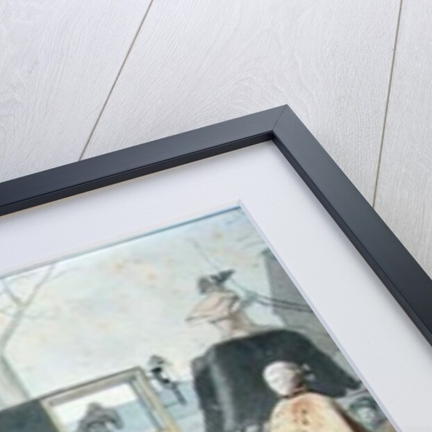 Wounded French Soldiers Entering Paris on the Boulevard Saint-Martin after the Battle of Montmirail, 17th February 1814 by Etienne Jean Delecluze