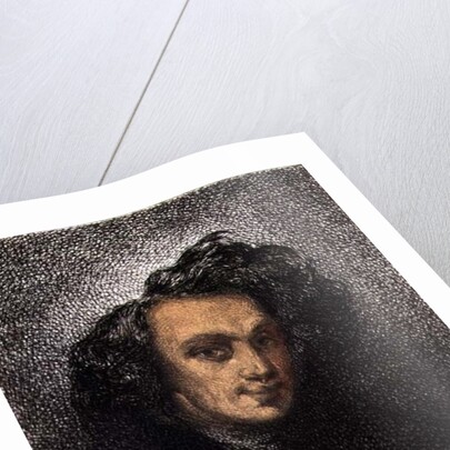 Self portrait, dressed for 'Hernani' by Theophile Gautier