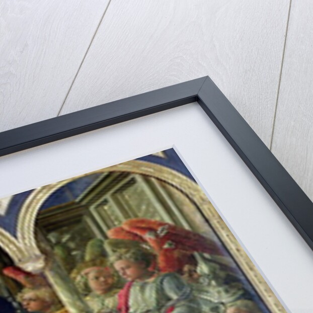 The Barbadori Altarpiece: Virgin and Child surrounded by Angels with St. Frediano and St. Augustine, 1437 by Fra Filippo Lippi