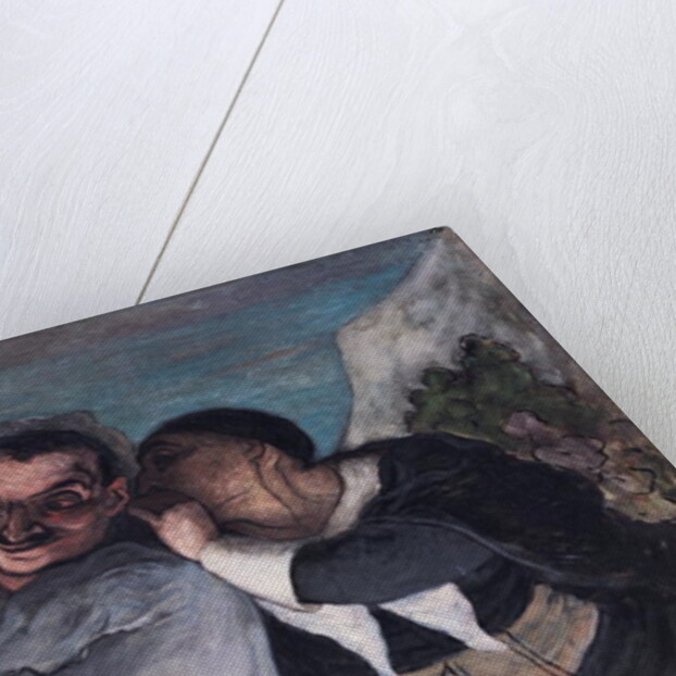 Crispin and Scapin, or Scapin and Sylvester, c.1863-65 by Honore Daumier