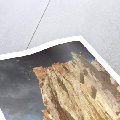 The Rock of Vann, Kurdistan, 1901 by Jules Joseph Augustin Laurens