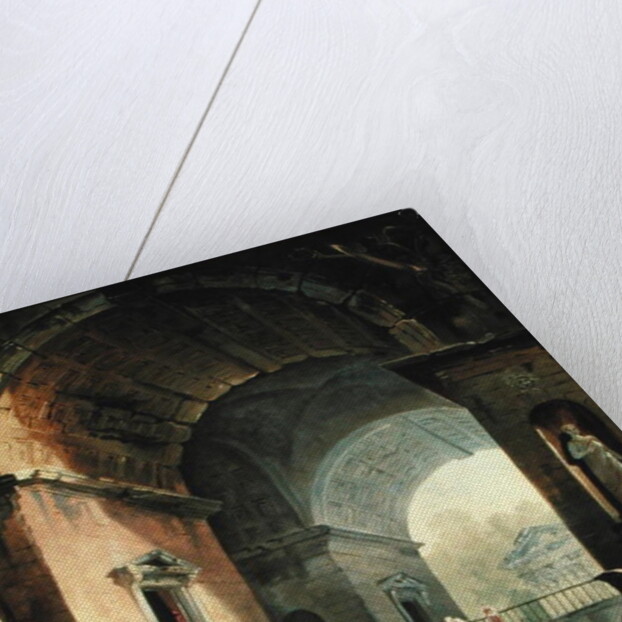 The Musicians by Hubert Robert