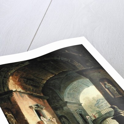 The Musicians by Hubert Robert