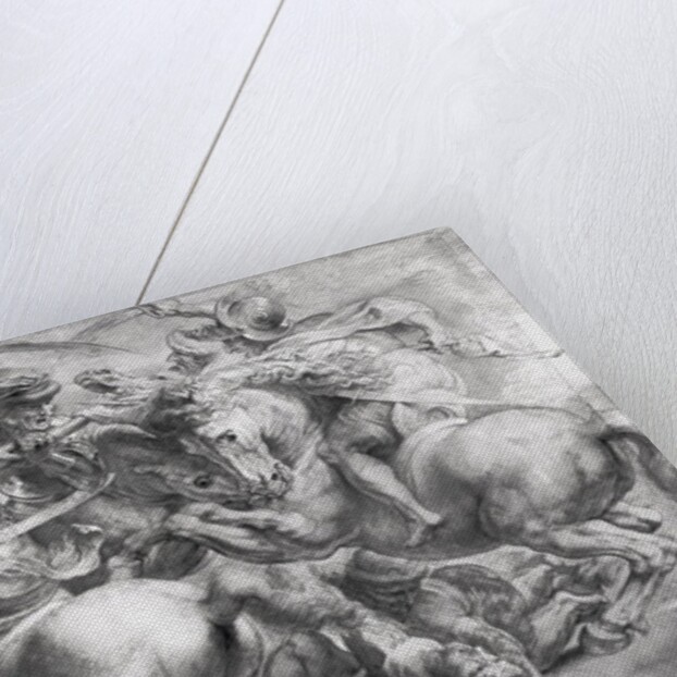 The Battle of Anghiari, after Leonardo da Vinci, 17th century by Peter Paul Rubens