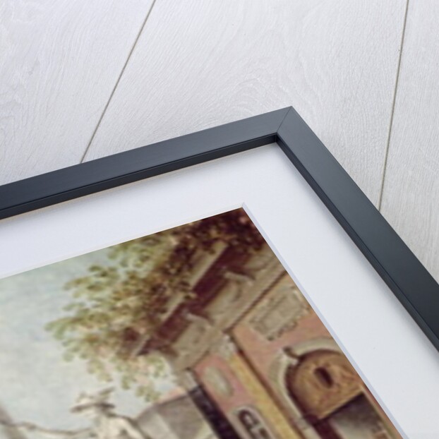 The Ancient Port of Antwerp by Sebastien (attr. to) Vrancx