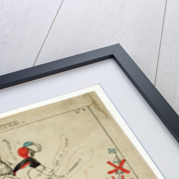 The Man with Six Heads, caricature of Charles Maurice de Talleyrand-Perigord, 1815 by French School