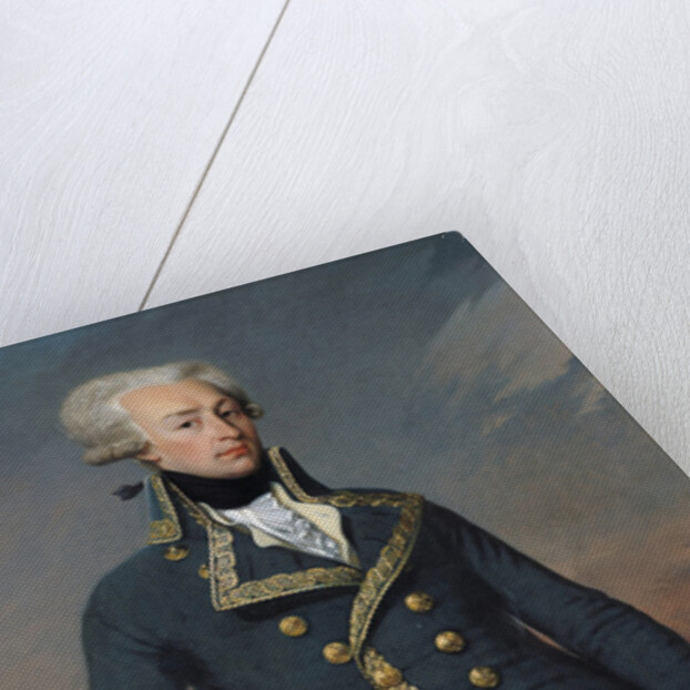 Portrait of Gilbert Motier the Marquis de La Fayette as a Lieutenant General, 1791 by Joseph Desire Court