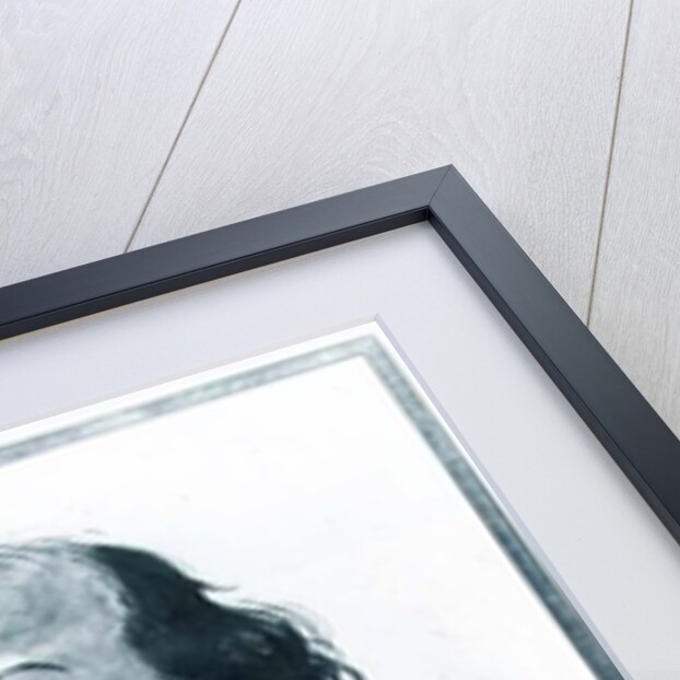 Caricature of Gustave Flaubert, 1867 by Eugene Giraud