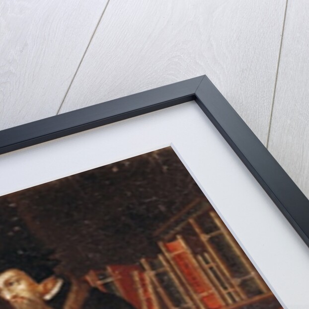 Portrait of Jean Calvin, 17th century by French School