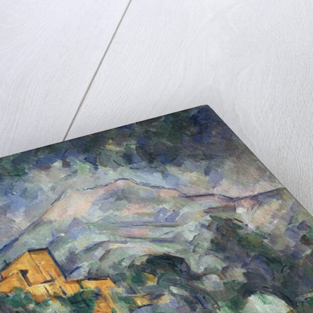 Montagne Sainte-Victoire and the Black Chateau, 1904-06 by Paul Cezanne