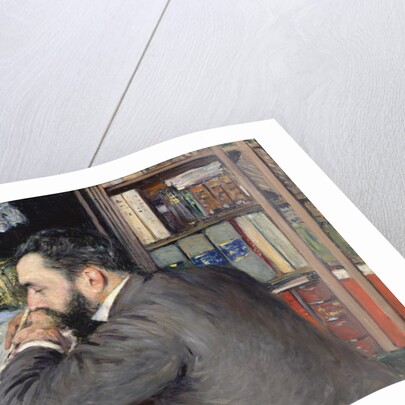 Portrait of Henri Cordier, teacher at the School of Oriental Languages, 1883 by Gustave Caillebotte