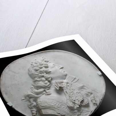 Portrait medallion of Louis XIV c.1685 by Pierre Puget