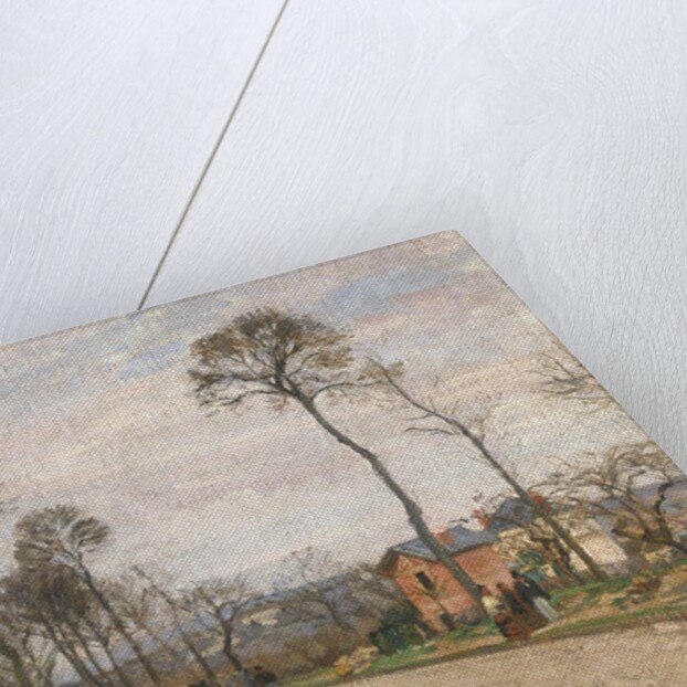The Road from Louveciennes, 1870 by Camille Pissarro