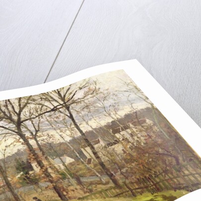 Winter Landscape at Louveciennes, c.1870 by Camille Pissarro