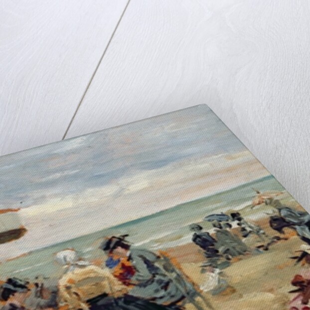 A Beach Scene by Eugene Louis Boudin