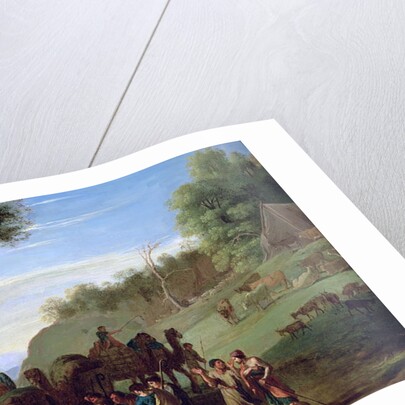 Joseph Sold by his Brothers by Herman van Swanevelt