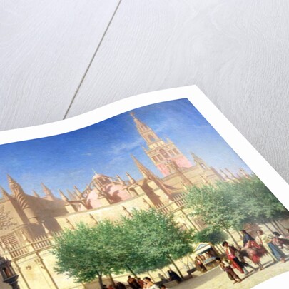 The Cathedral of Sevilla, 19th century by Achille Zo
