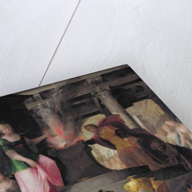 Hyante and Climene offering a sacrifice to Venus by Toussaint Dubreuil