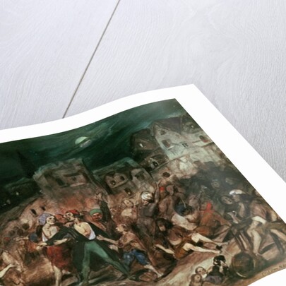 Gringoire in the Court of Miracles by Celestin Francois Nanteuil