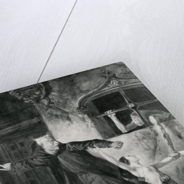 Sachette, Esmeralda and Claude Frollo by Louis Boulanger