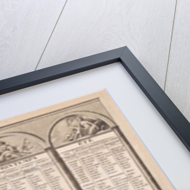 Republican calendar, 1794 by French School