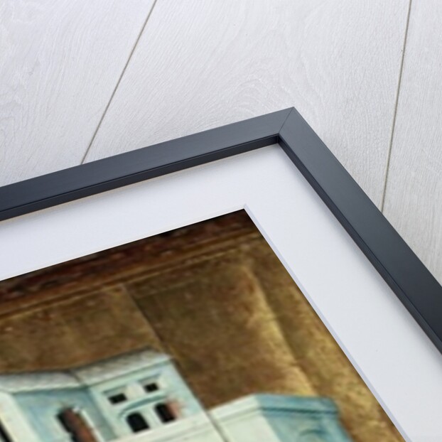 A Holy Martyr and St. Andrew's Disciple Extinguishing the Fire, left hand panel of the Thouzon altarpiece, School of Provence by French School