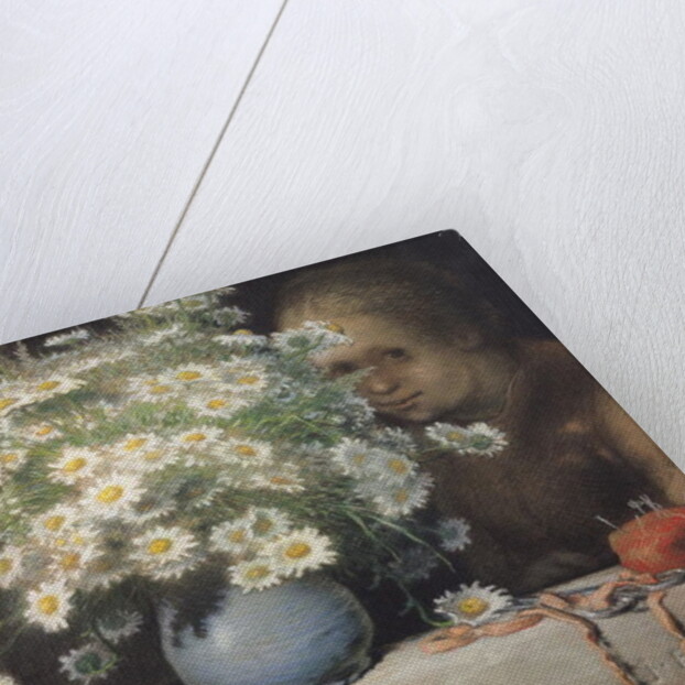 The Bouquet of Margueritas, 1866 by Jean-Francois Millet